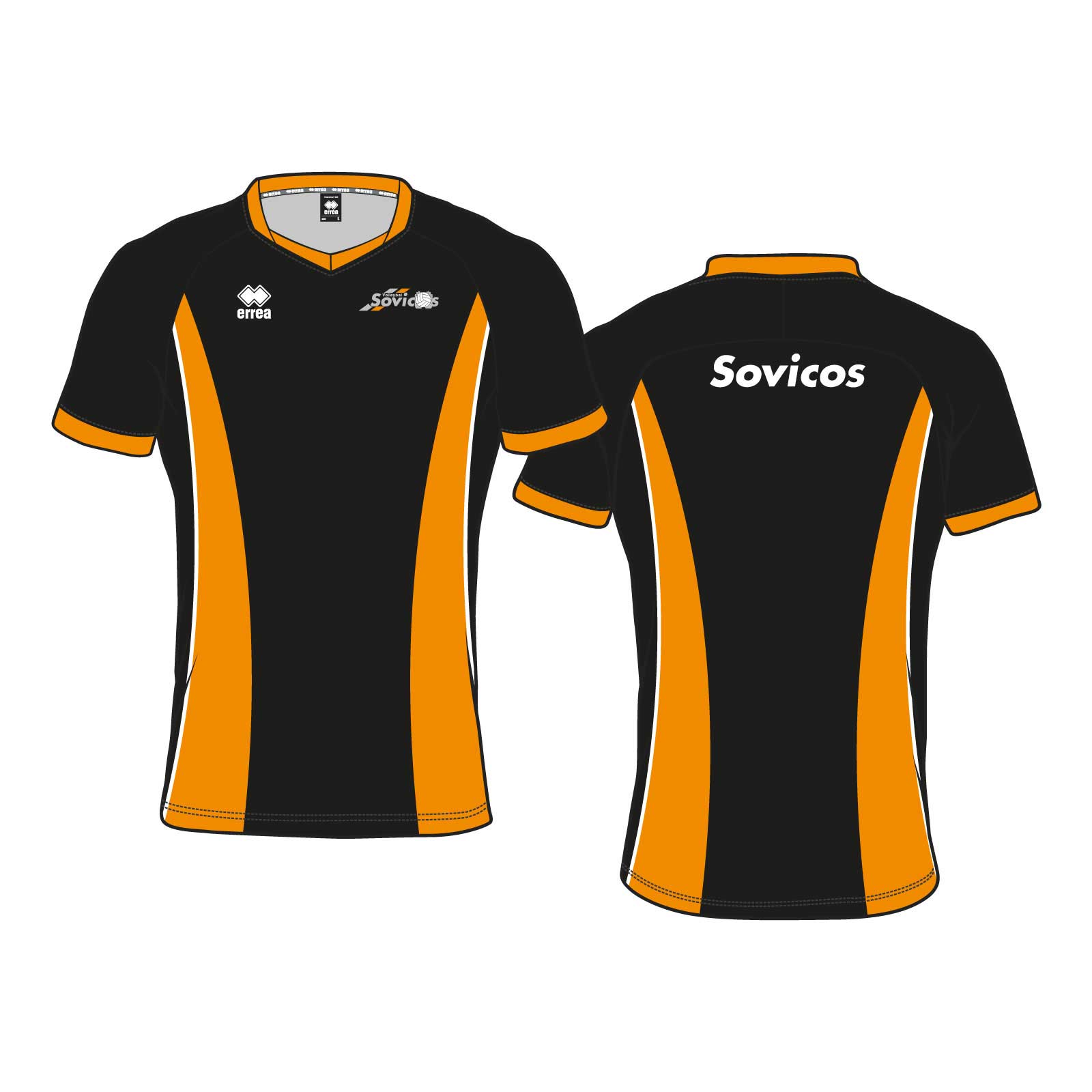 Errea Sovicos Adult Man Shirt Short Sleeve